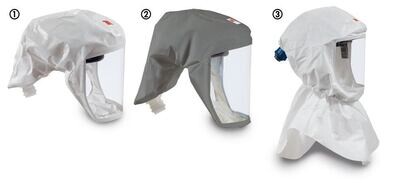 Capucha ligera para sistema respiratorio 3M Capucha ligera reutilizable Premium S655, 1 pieza