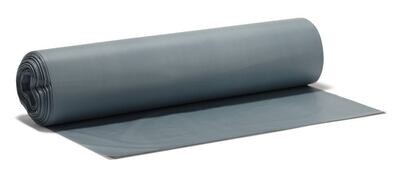 Sacchetti per rifiuti, 70 l, grigio, 575 x 1000 mm, 50 pezzi