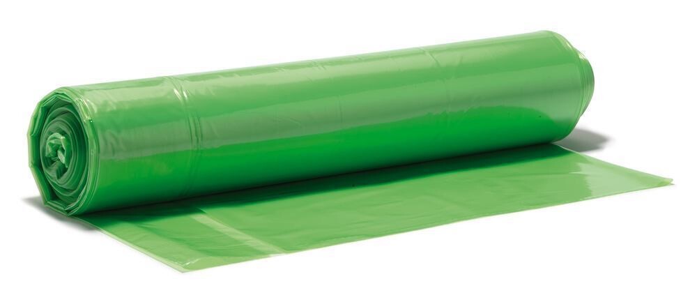 Sacs poubelle extra forts, verts, 25 pièces
