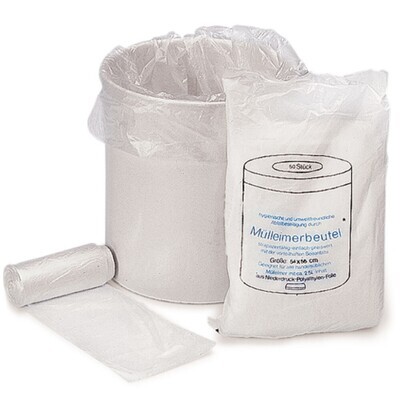 Waste bag for 30-60 l bucket, 200 pieces
