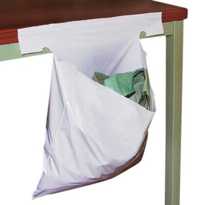 Waste bag SEKUROKA® with adhesive tape, 300 x 450 mm, 100 pieces