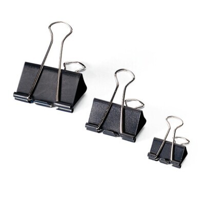ROTILABO® retaining clips, spring steel, span 28 mm 6 pcs