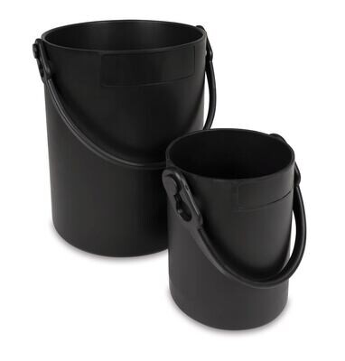Transport bucket, for bottles up to 1.5 l black 1 piece