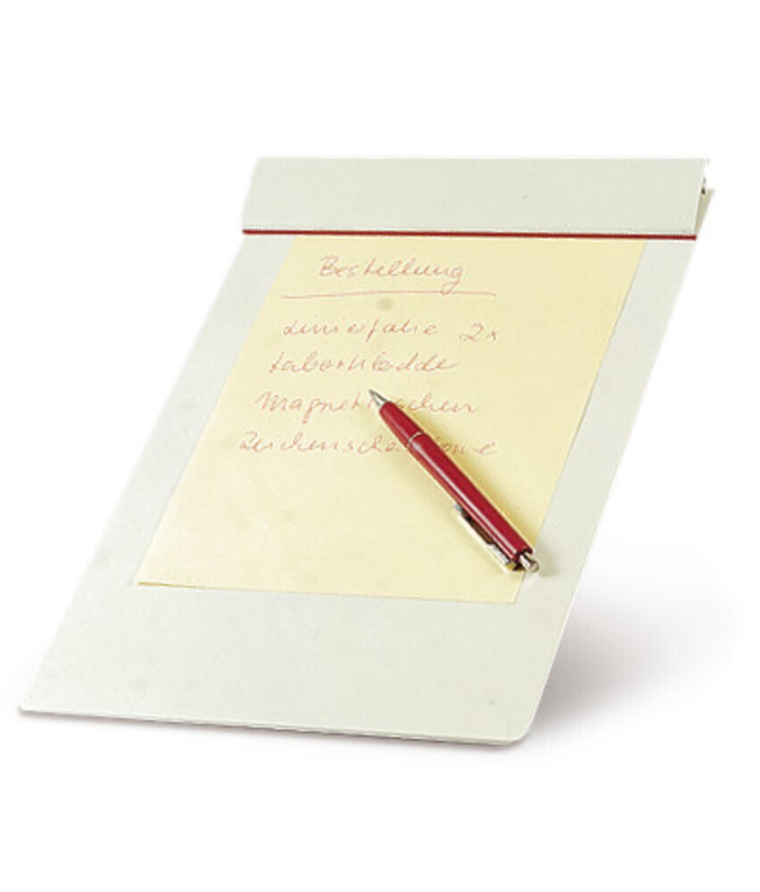 Clipboard, plastic, suitable up to DIN A4 formats 1 piece