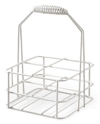 Cesta para botellas, 4 x 1 l, tamaño del compartimento 105 x 105 mm 1 pieza