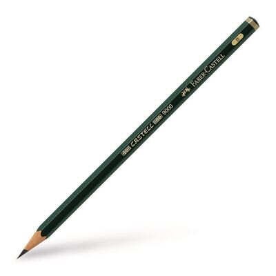 Bleistift Castell 9000 B 12 Stück