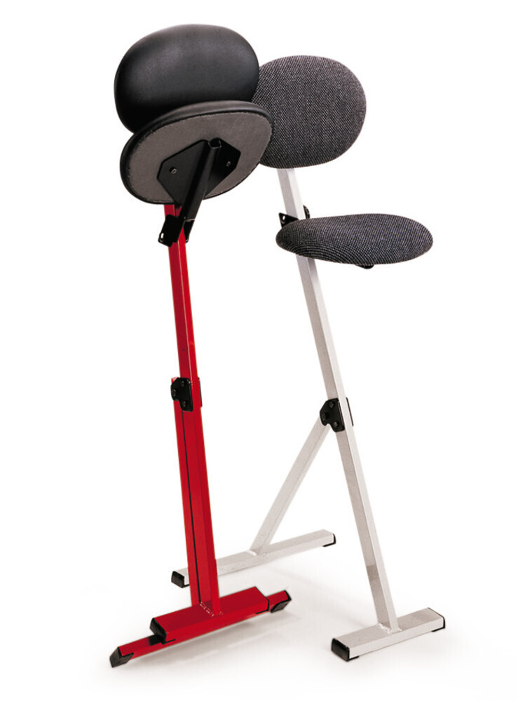 Standing aids, steel profiles, foldable, black 1 pc