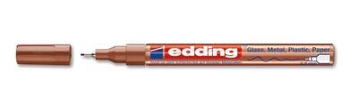 Marcador de pintura, edding®, 780, cobre, extrafino, 0,8 mm 10 uds.