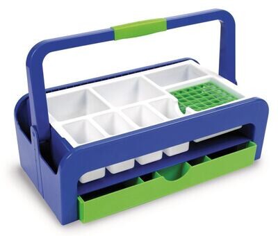 Transport container Droplet(TM), With rack for 13 mm tubes 1 pc