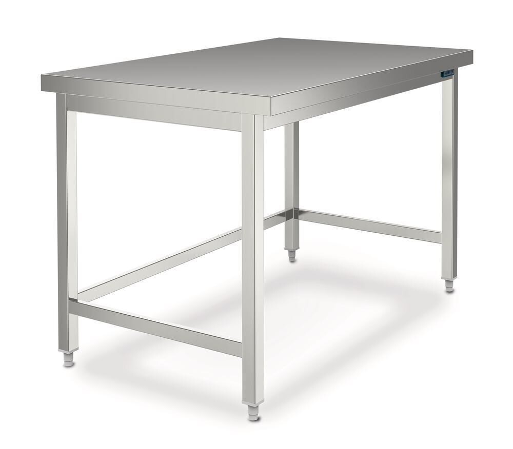 Laboratory table, stainless steel, 1000x750x850 mm , Supplied assembled 1 piece