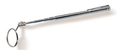 Telescopic rod, telescopic mirror, chrome-plated, rotatable, Ø 32 mm, L 61 cm 1 Piece