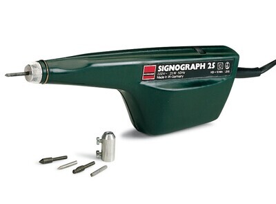Bolígrafo de modelar en forma de punta, para dispositivo de grabado sinograph 1 pieza