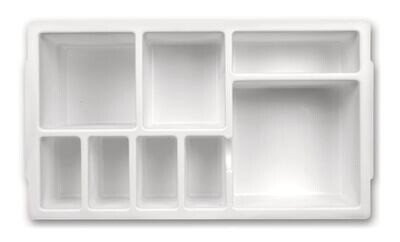 Insert for transport container Droplet(TM) , Suitable for rack 36 x 16 mm 4 Pcs