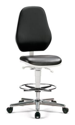 Reinraumstuhl Comfort, Kunstleder, Sitzhöhe 690-930 mm 1 Stück