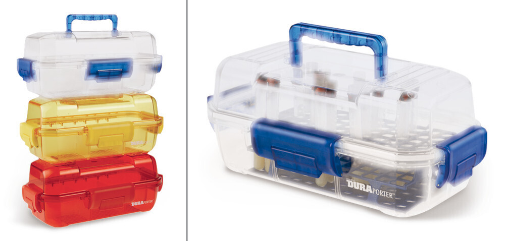 DuraPorter(TM) safety holder, red 1 pc