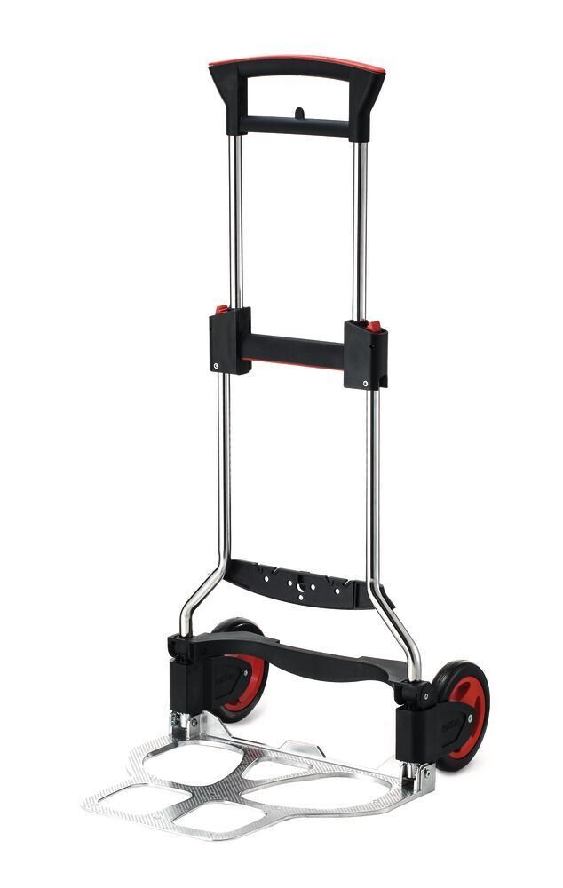 Foldable transport cart, stainless steel 1 piece
