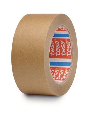 tesapack® paper adhesive tape, W 50 mm, L 50 m 3 Rolle