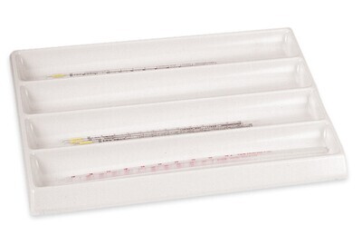 ROTILABO® pipette tray, PVC, graduated, L 420xW 300xH 40 mm 1 Piece