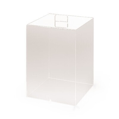 Cover for small appliances, made of PMMA, L 300 x W 307 x H 400 mm 1 Piece