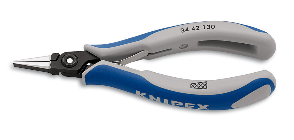 Precision gripping pliers, L 130 mm, weight 61 g 1 pc