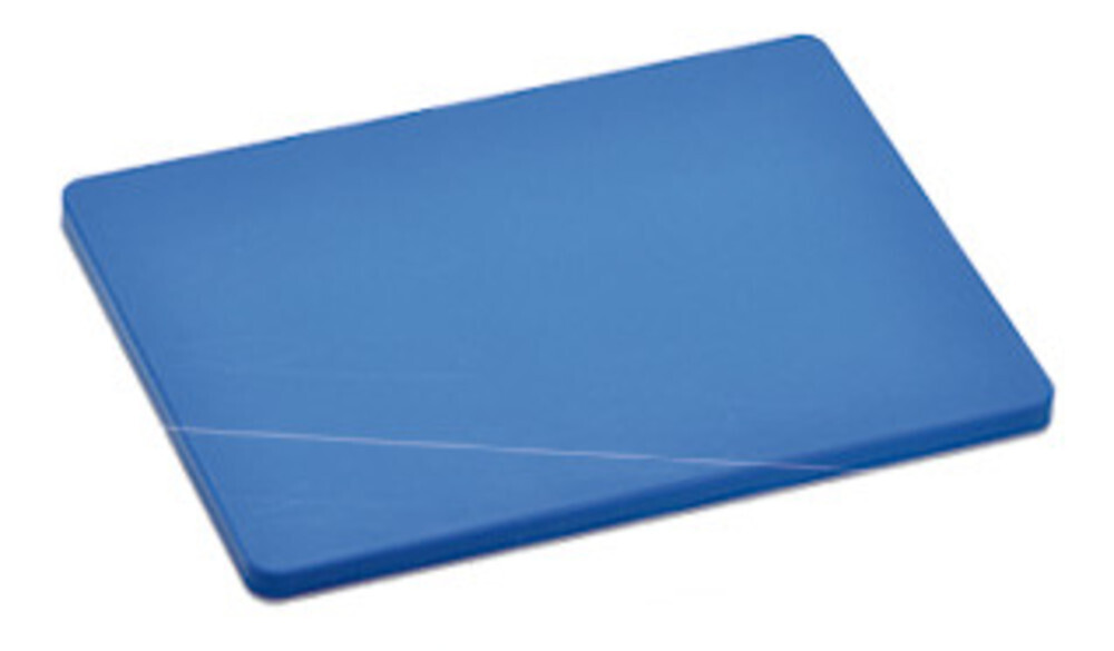 Cutting board, plastic, blue, L 400 x W 300 x H 20 mm 1 piece