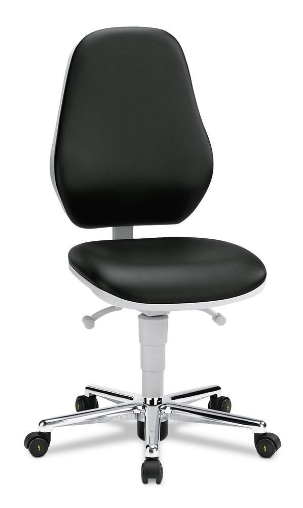 Cleanroom chair Comfort, Artificial leather, seat height 490-630 mm 1 Piece