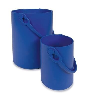 Transport bucket, for bottles up to 4.5 l blue 1 piece