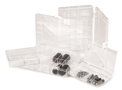 Rotilabo® Sortimentsbox, PS, 7 Fächer, L 210 x B 120 x H 36 mm 1 Stück