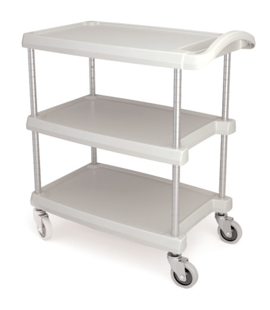 Rotilabo® compact multifunction trolley, 2 shelves, without box bottom, D 686 x W 1003 mm 1 Piece