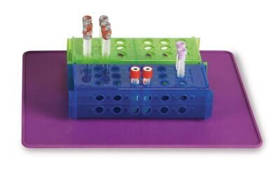 Silikon-Labormatte, Standard, violett, L379 x B325 x H2mm 1 Stk