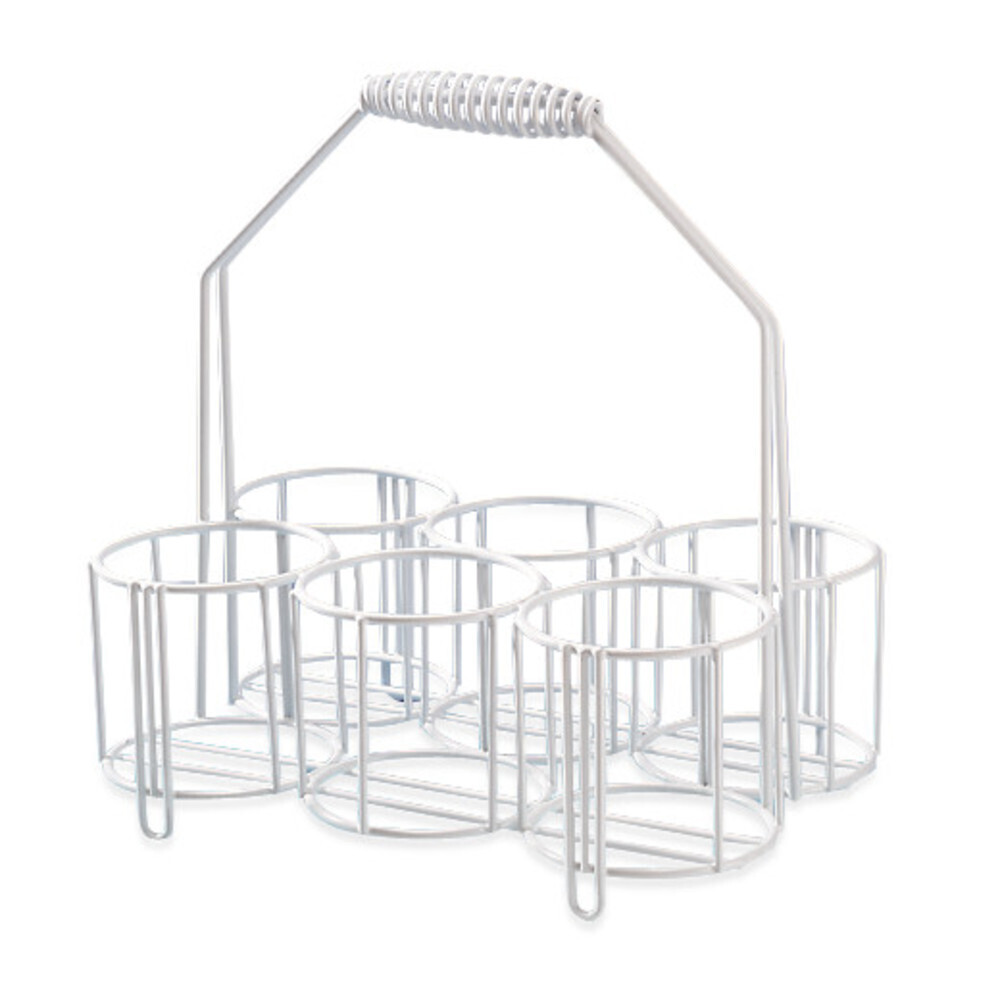 Bottle carrier, carrying, 6 compartments, Ø internal 100 mm 1 pc