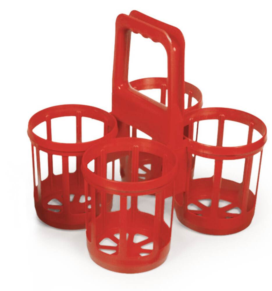 Bottle rack made of PP, for 4 bottles 5 pieces