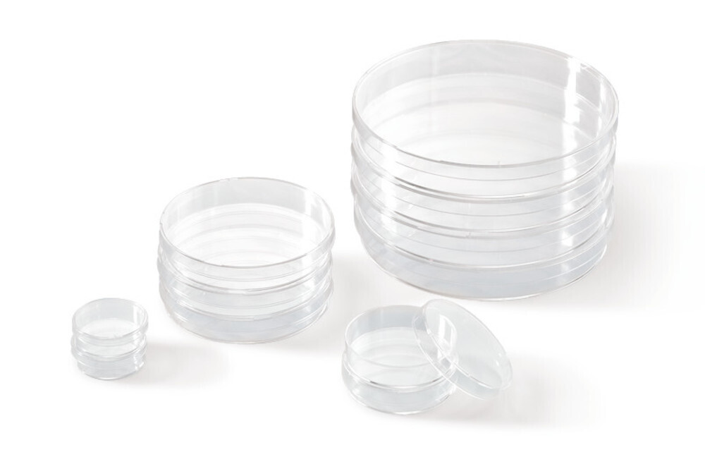 Petri dishes with aeration lugs, 60 x 15 mm, Sterile 600 pcs