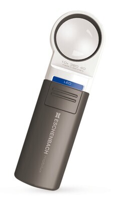 Flashlight magnifier white light LED, 12.5-way 1 piece