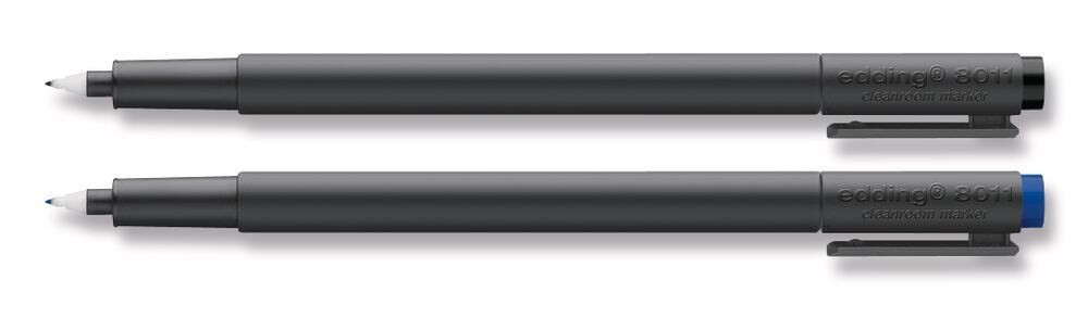 Marqueurs pour salle blanche, edding®, 8011, noir, point R., extra fin, 0,6 mm 10 pièces