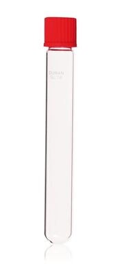 Provette per coltura con tappo a vite vetro DURAN®, 34 ml, altezza, 150 mm 50 pezzi