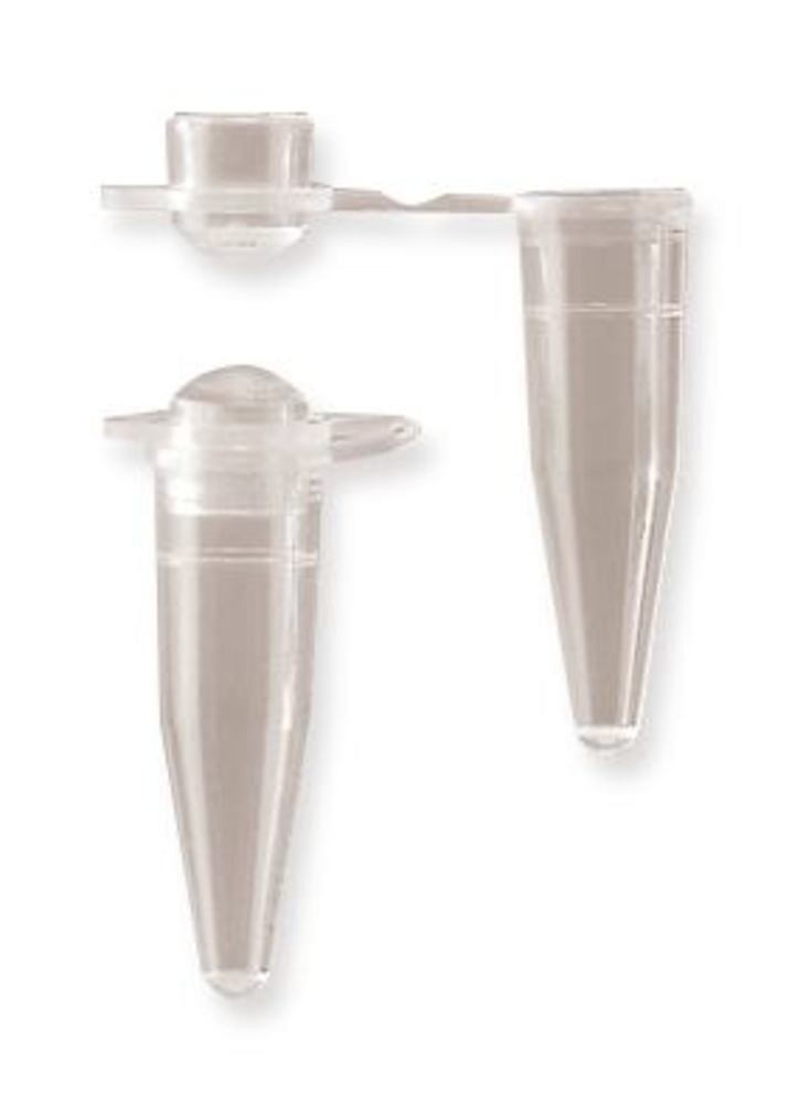 PCR reaction vials, Lid domed, 200 µl 1000 pcs