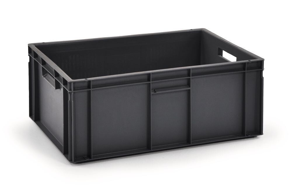 Stacking container 45 l, plastic, L 600 x W 400 x H 220 mm 1 piece