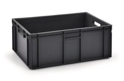 Stacking container 45 l, plastic, L 600 x W 400 x H 220 mm 1 piece