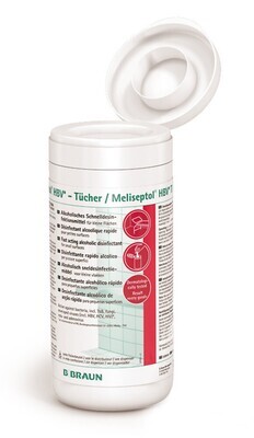 Toallitas desinfectantes Meliseptol® HBV Toallitas, caja dispensadora 1 pieza