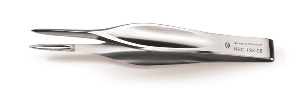 Tweezers special shape (Splitter tweezers), 80 mm 1 pc