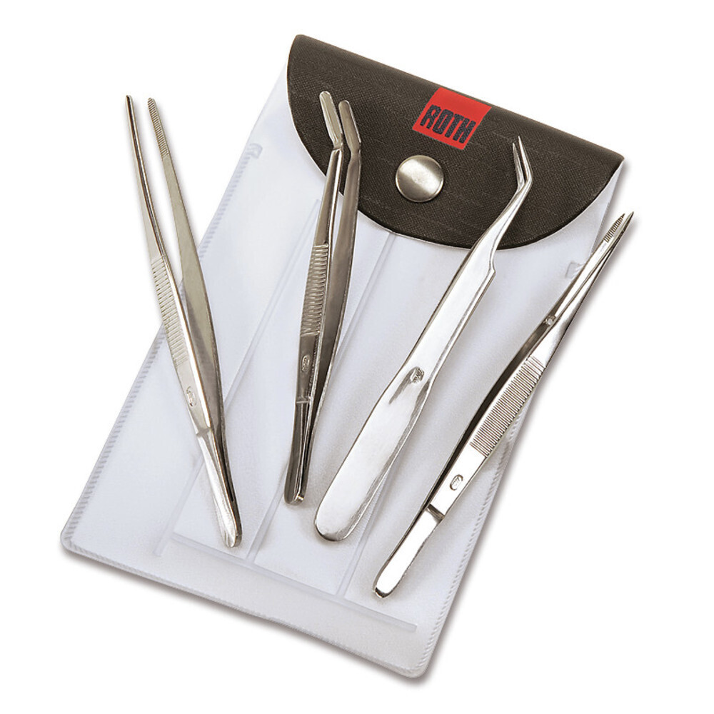 Tweezer set ROTILABO® 1 piece