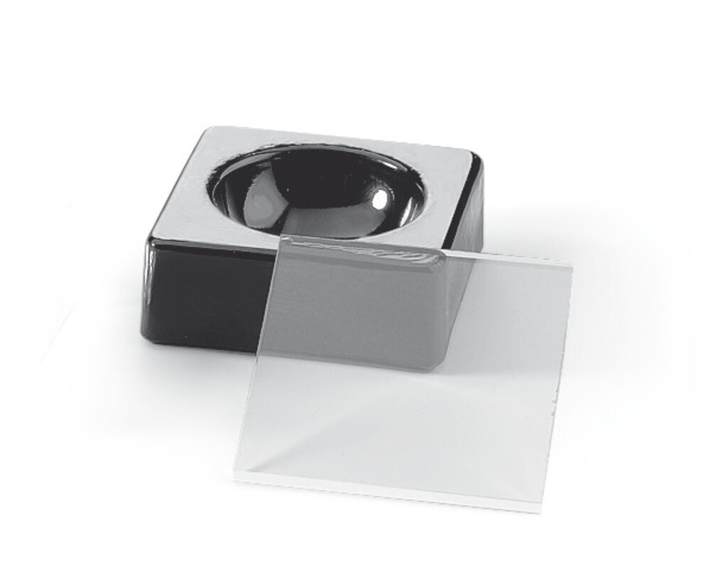 Microscopy bowl, black 1 piece