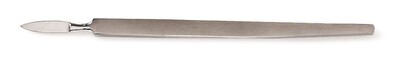 Scalpel massif Acier au chrome 1.4021, pointu 1 pièce