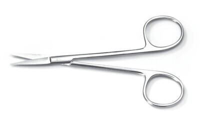 Microscopy scissors Scissor handle angular, 90 mm, 18 mm 1 piece