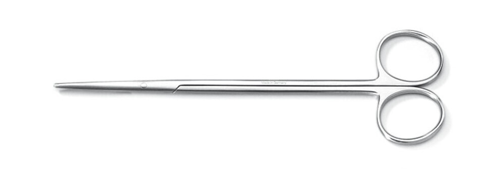 Dissecting scissors Baby-Metzenbaum, 145 mm, 32 mm 1 piece