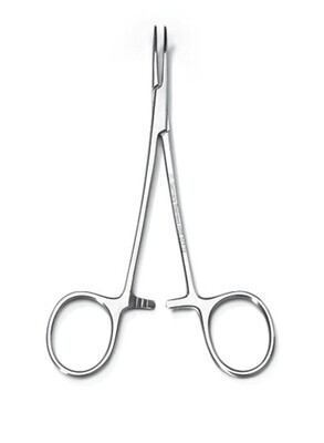Clamp Micro-Halsted, curved 1 piece