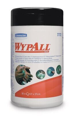 Cleaning wipes WYPALL® pre-soaked, 1 pack, 6 x 50 wipes 1 Pack