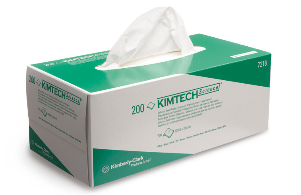 Salviette detergenti usa e getta KIMTECH® Science Laboratory Wipes, 7557, confezione da 100, 1 x 100 salviette