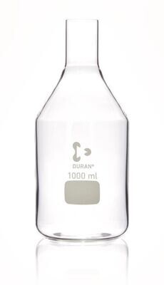 Matraz de cultivo de cuello recto 1000ml 1 pieza 1 pieza